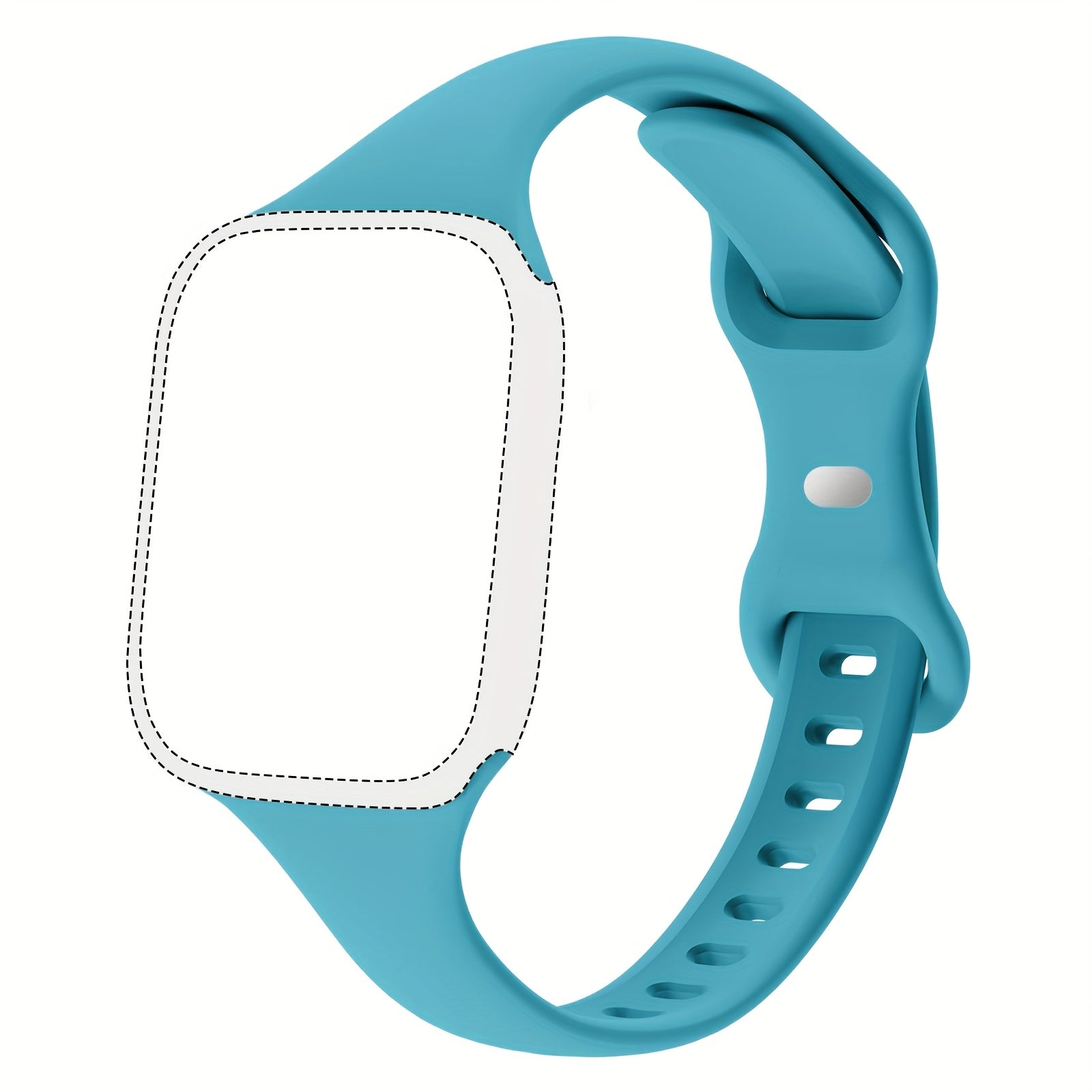 Slim Silicone Watch Bands for Men Women Compatible with Apple Watch Series 1-10 Ultra SE 38mm 40mm 42mm 44mm 45mm 49mm