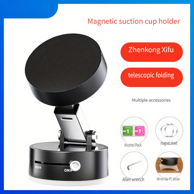Soporte de tablero de coche telescópico plegable universal con succión por vacío