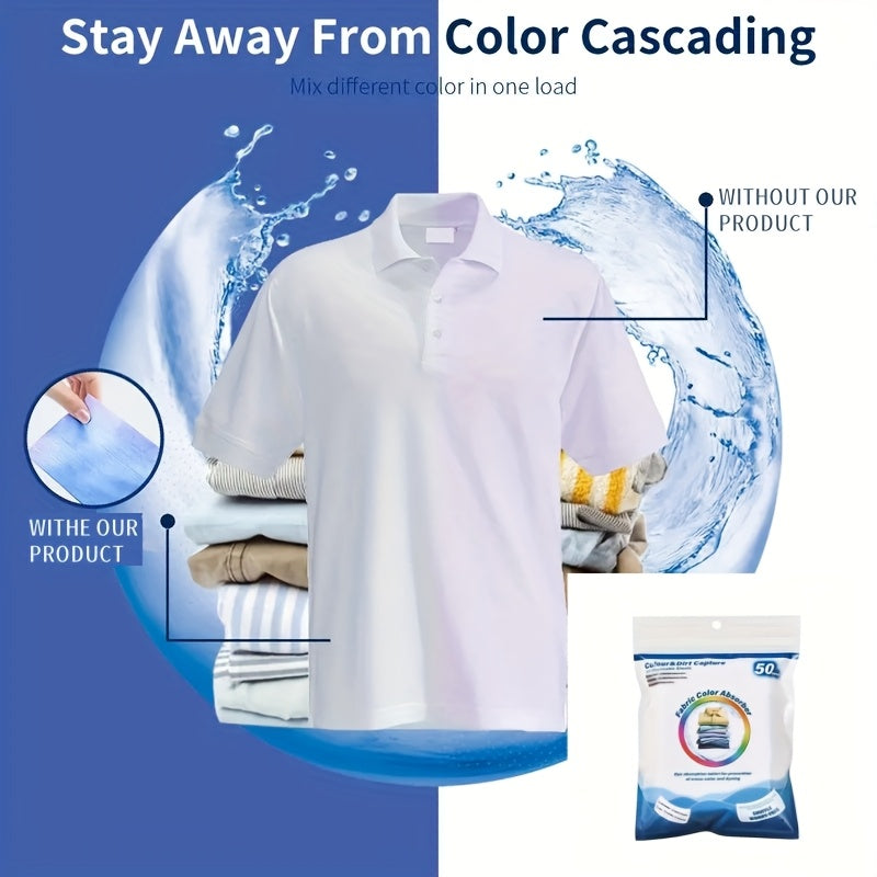 Non-Woven Fabric Laundry Sheets Color Catching Brightening for Mixed Wash