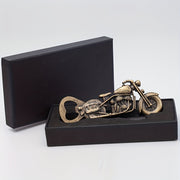 Retro Motorcycle Bottle Opener Metal Design No Electricity Required Gift for Beer Wine Lovers