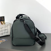 Men's Gym Bag with Dry-Wet Separation Nylon Casual Dark Green Grey Black