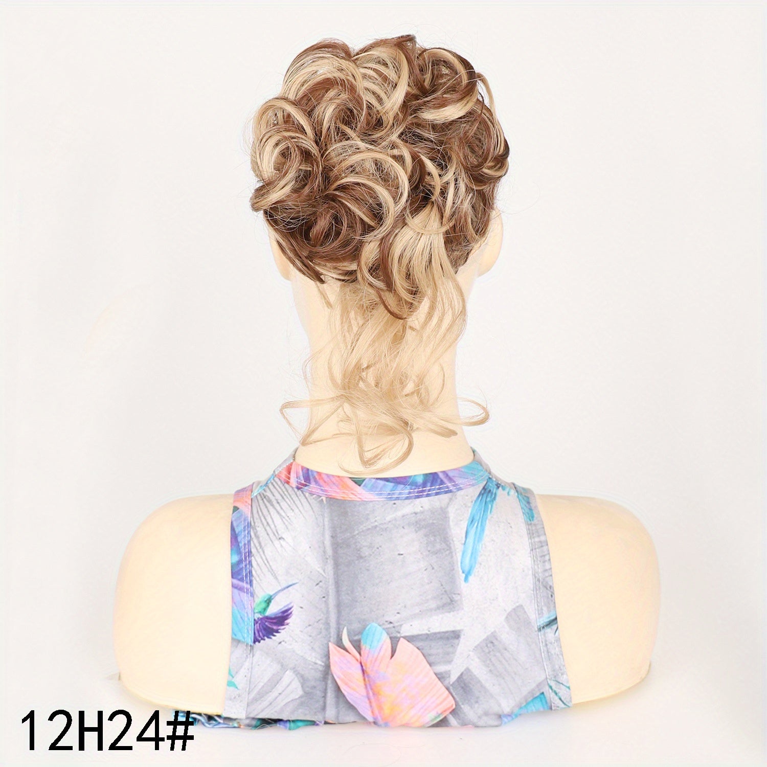Women's Wavy Curly Synthetic Hairpiece Scrunchies for Tousled Updo