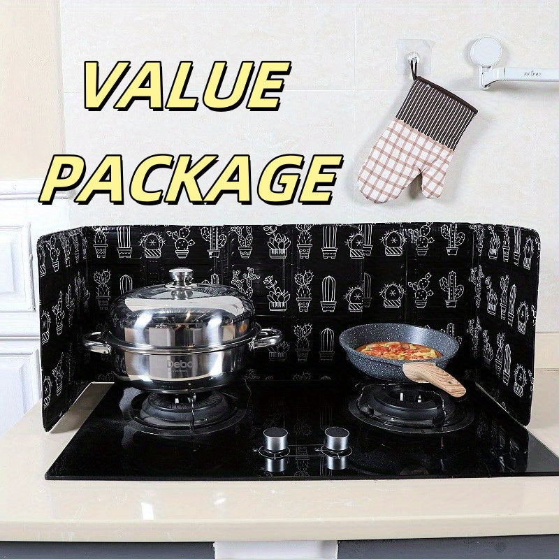 Kitchen Oil Splatter Guard Set 10 20 or 30 Pieces Foldable Metal Stove Shields