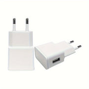 5W USB Wall Charger EU Plug 5V 1A Universal Power Adapter for Phones Drones and Electronics