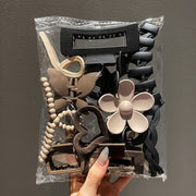 Women's Hair Claw Set 10/11pcs Versatile Bun Hair Clips for Stylish Updos