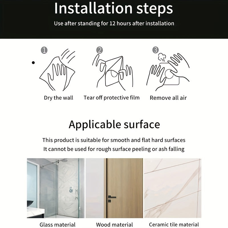 5-Piece Wall-Mounted Mop and Broom Holder Waterproof Non-Slip Organizer for Home Bathroom Kitchen Garden Garage