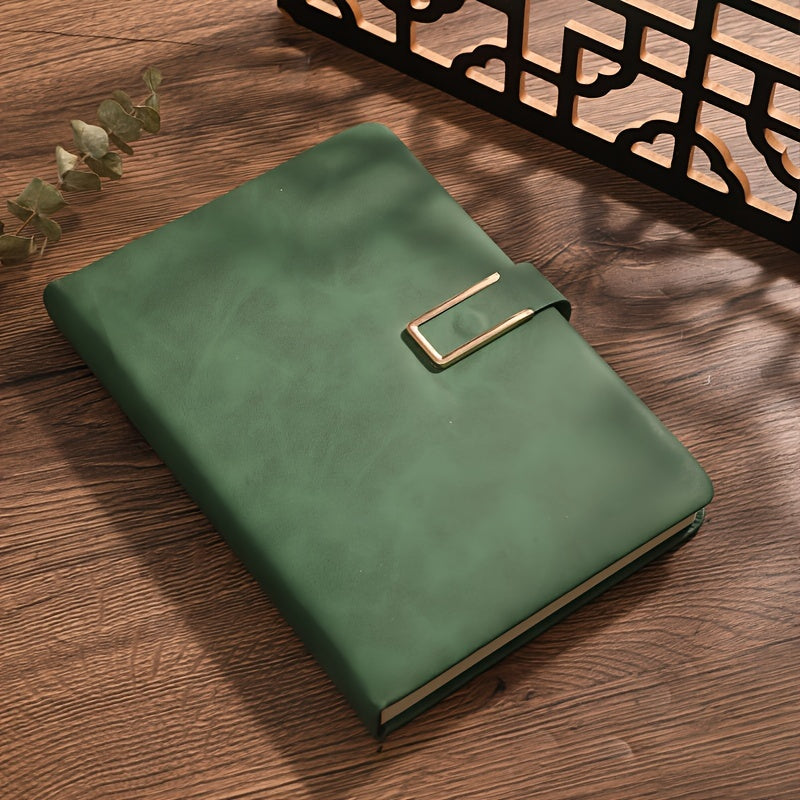 A5 faux charm qog'ozli daftar, ruchka tutqichli, yumshoq muqova, talaba va mutaxassislar uchun ko'p ranglarda