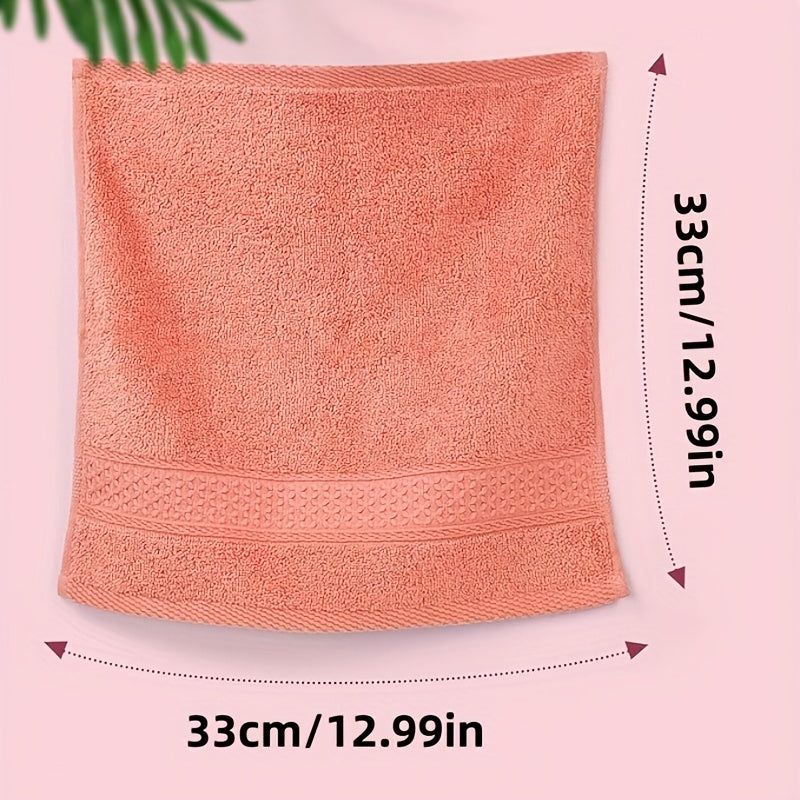 6-Piece Cotton Towel Set Absorbent Quick-Drying Soft Bathroom Towels