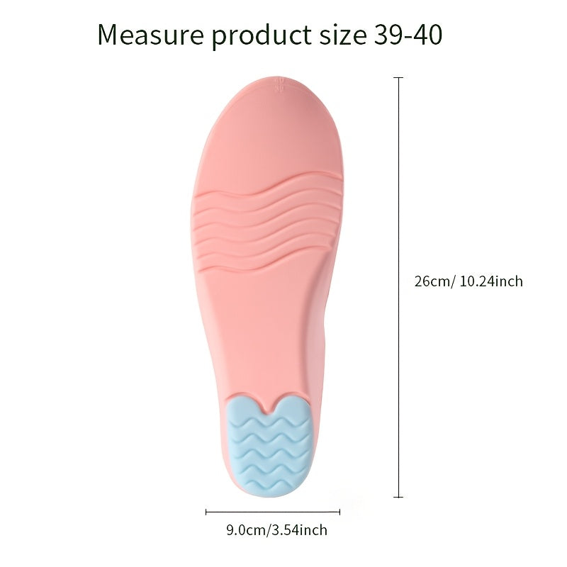 Unisex Sports Insoles, Shock-Absorbing Arch Support Cushioned Pads