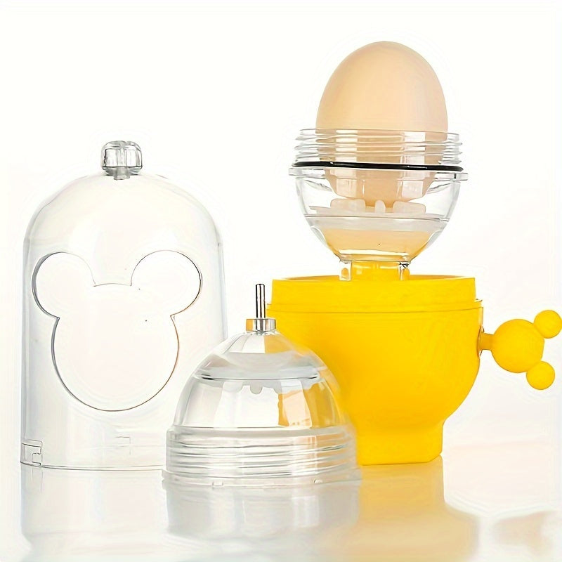 KitchenCraft plastik qo'lda tuxum ajratgich - tuxumni osongina qoplash uchun oziq-ovqat xavfsiz tuxum ushlagich, tuxumni silkish va qoplash uchun mukammal - 1 dona