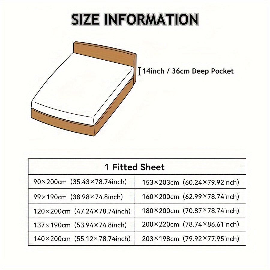 Egyptian Cotton Fitted Sheet King Queen 500 Thread Count Satin Stripe