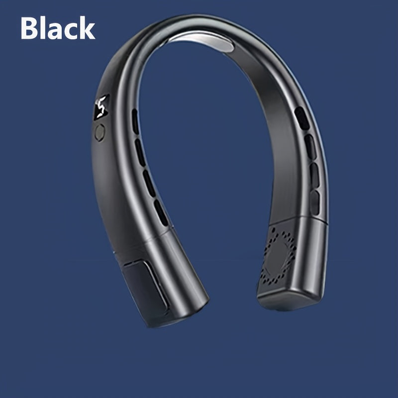 Portable Mini USB Fan with 5 Speed Settings for Travel Outdoor Beach