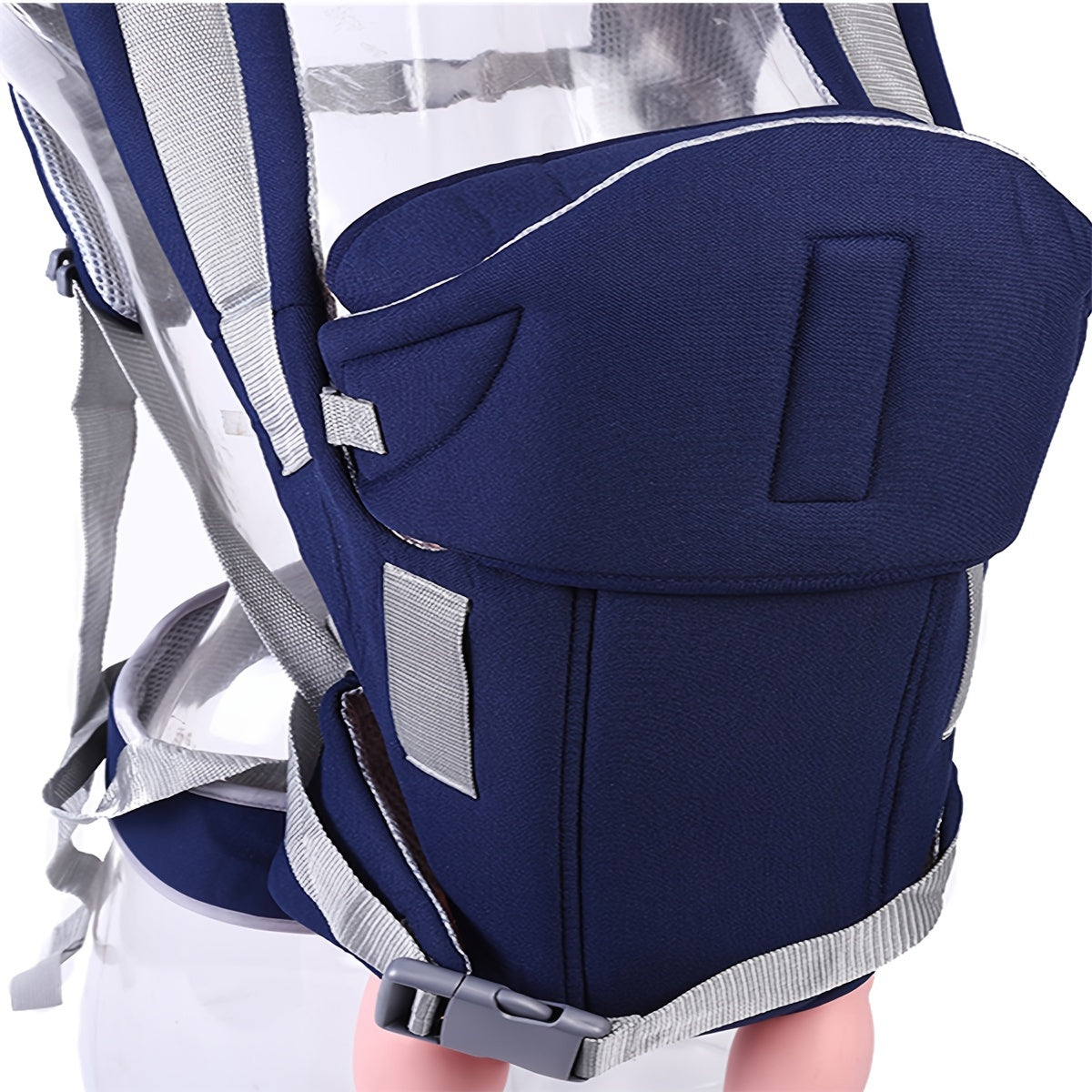 Extra-Large Baby Carrier Backpack with Secure Buckle and Polyester Material
