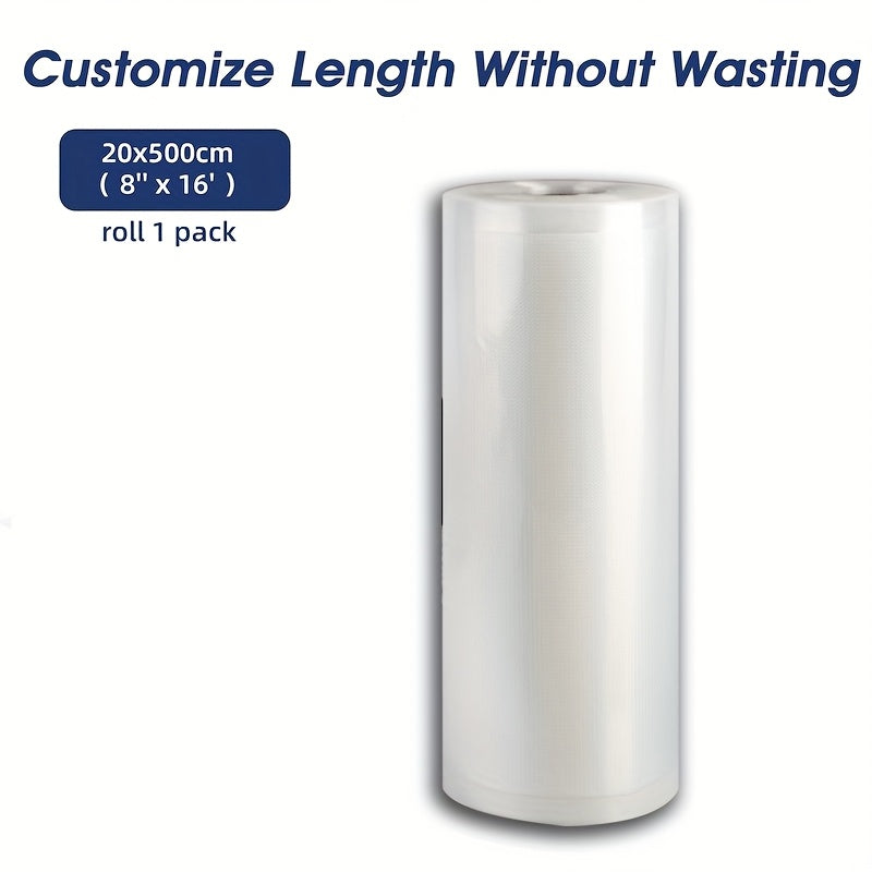 Vacuum Seal Food Storage Bags Textured 20cm x 5m or 15m Extend Freshness