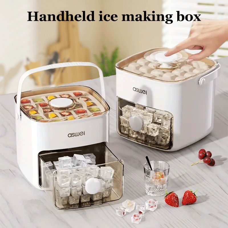 Portable Ice Maker Compact Large Capacity for Outdoor Use