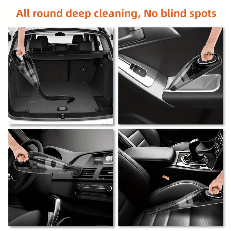 Car Vacuum Cleaner, Handheld, High Power, Wet and Dry Use, Car Accessories