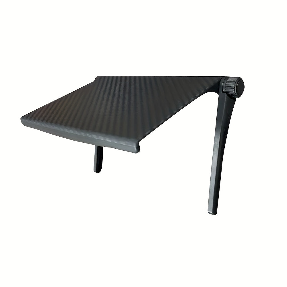 Multimedia Storage Rack with Adjustable Shelves for TV, Monitor, Router