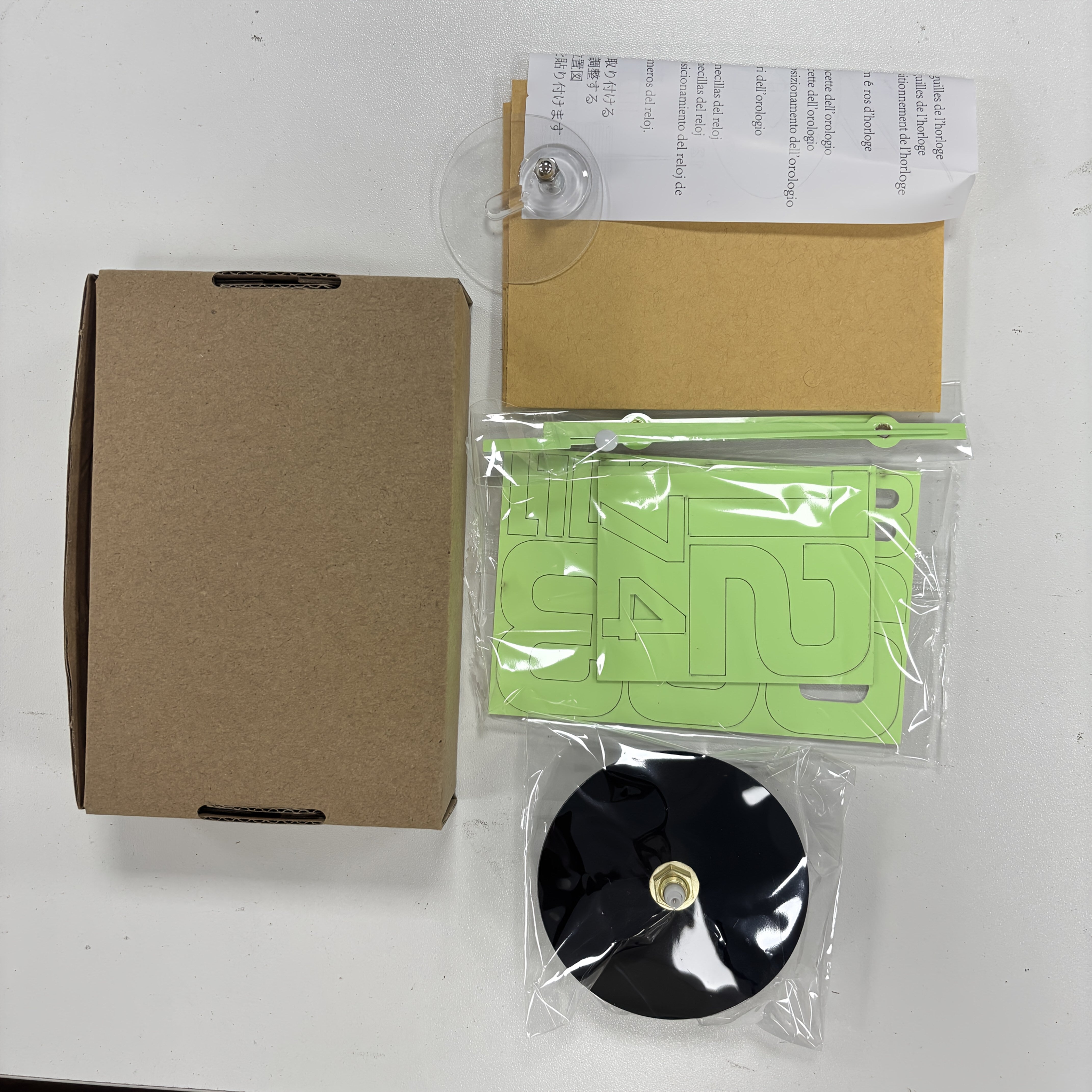 Large LED Digital Wall Clock Silent Battery Powered Glow-in-the-Dark Large Display Office Bedroom Kitchen