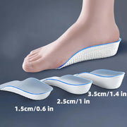 Unisex EVA Cushioning Height Increase Insoles for Sports Shoes