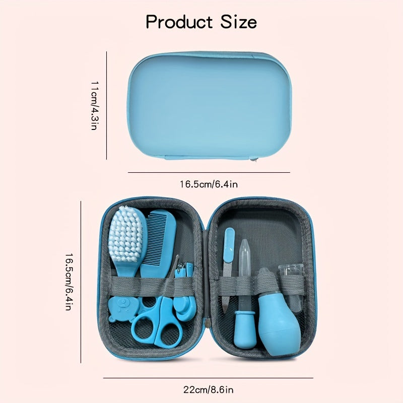 8-Piece Healthcare and Grooming Kit with Portable Safety Care Set for Adults
