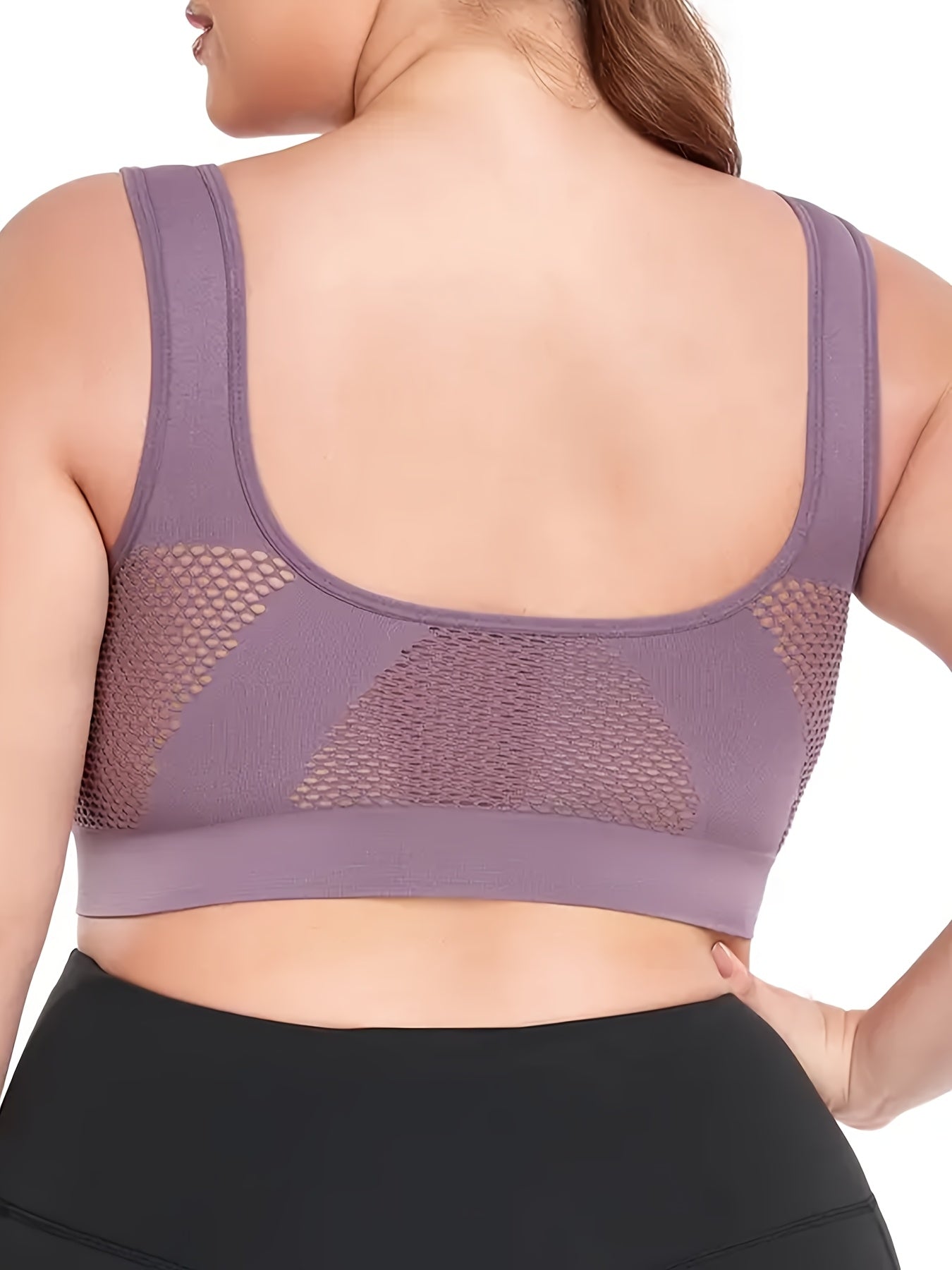 Women's Sports Bra Set 7Pcs Mesh Breathable High Support for Yoga Running