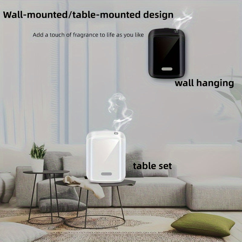 Automatic Fragrance Dispenser 300ml Black with Timer for Home Hotel Ktv