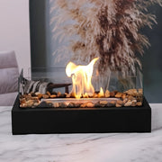 Modern Style Alcohol Fireplace with Glass Refractor Indoor Outdoor Windproof