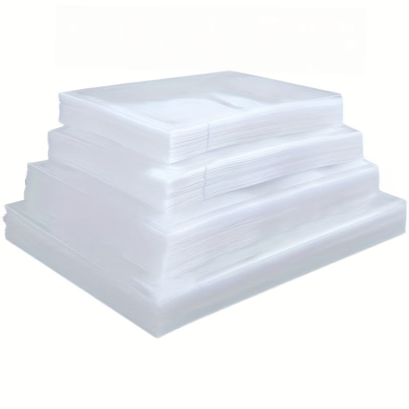 Пищевые вакуумные пакеты 24,99 см x 19,99 см для запайки и сохранения продуктов