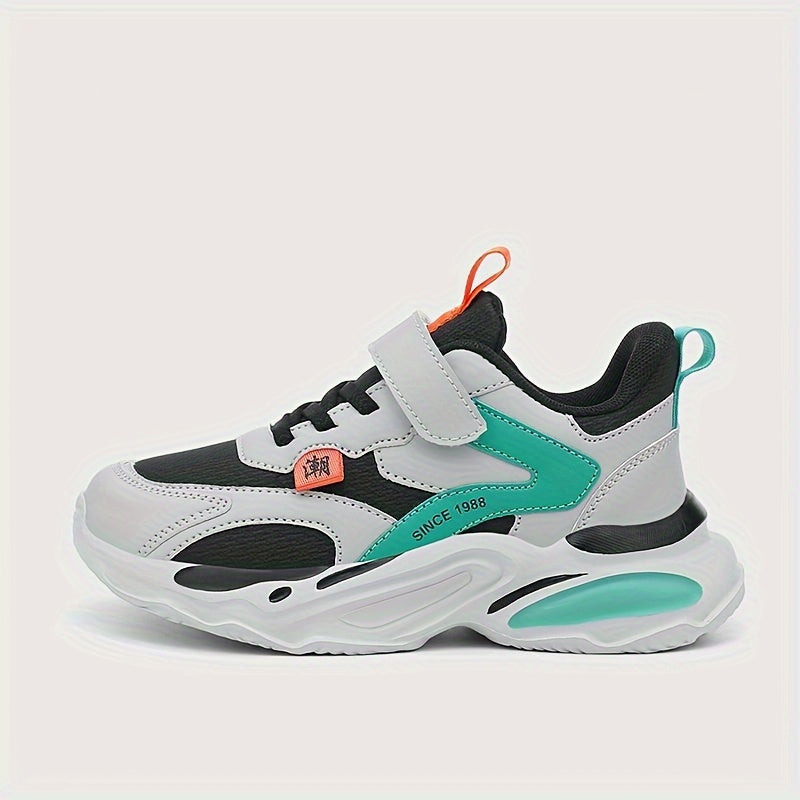 Мужские всесезонные кроссовки с дышащей подкладкой и застежкой на липучке