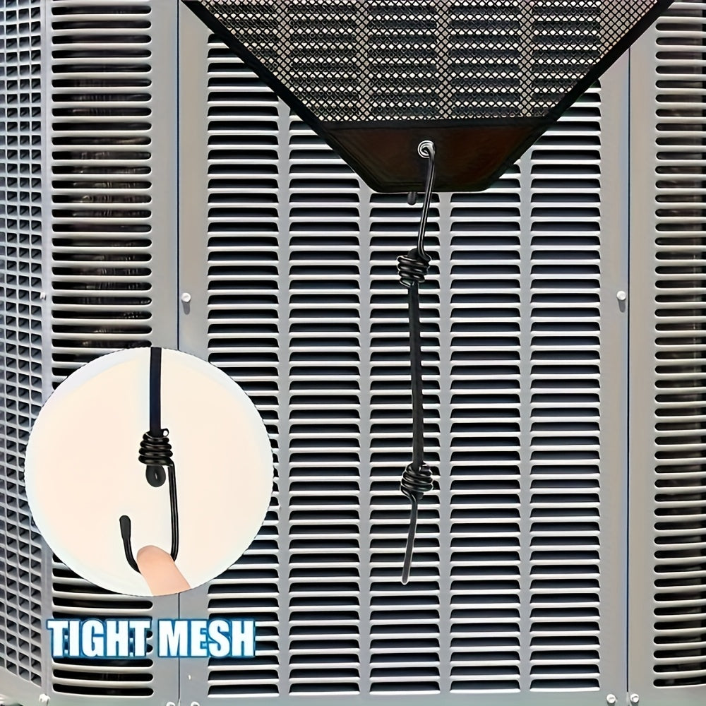 Resin Mesh Outdoor Air Conditioner Cover Weather-Resistant Ventilation for AC Units