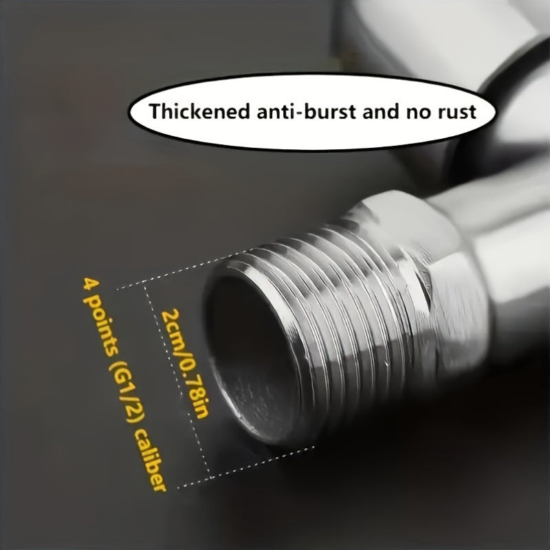 Stainless Steel Dual-Purpose Kitchen Faucet with Ceramic Valve Brushed Metal