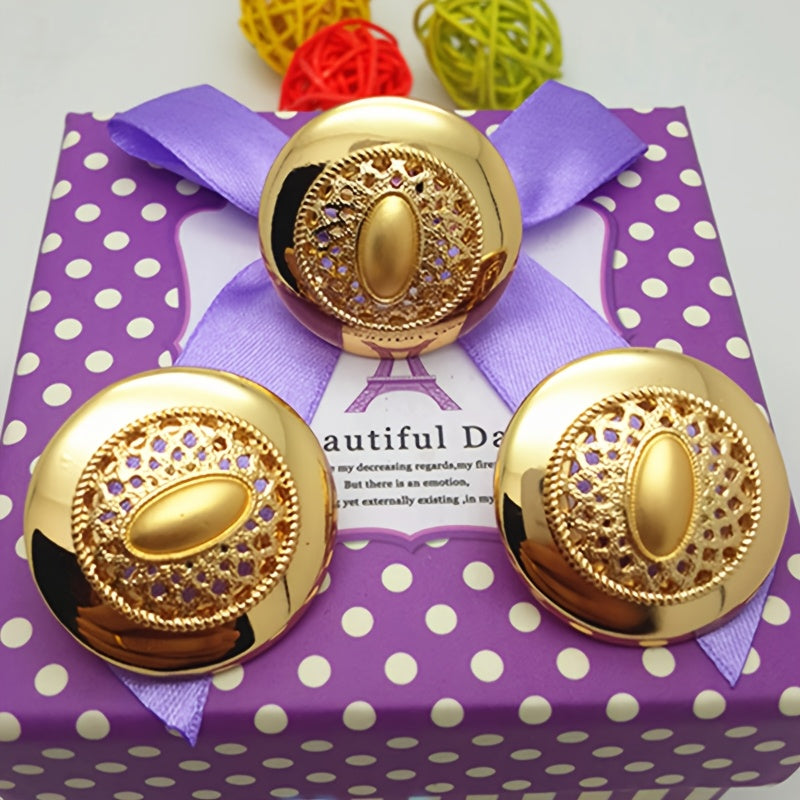 Women's Jewelry Set Gold Necklace Earrings Ring Bracelet for Weddings and Special Occasions