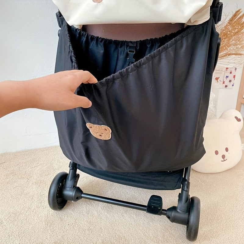 Diaper Bag for Parents Waterproof Nylon with Bottle Storage 70x45cm