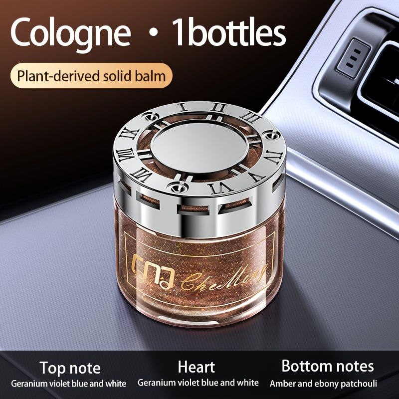 Solid Balm Car Perfume Odor Eliminator with Long-Lasting Light Fragrance Quicksand Design