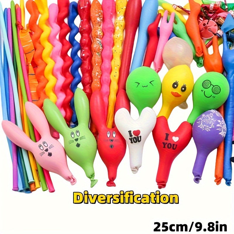 Tug'ilgan kunlar, to'ylar, ta'tillar uchun 50 ta tez to'ldiriladigan balonlar to'plami, aralash ranglar