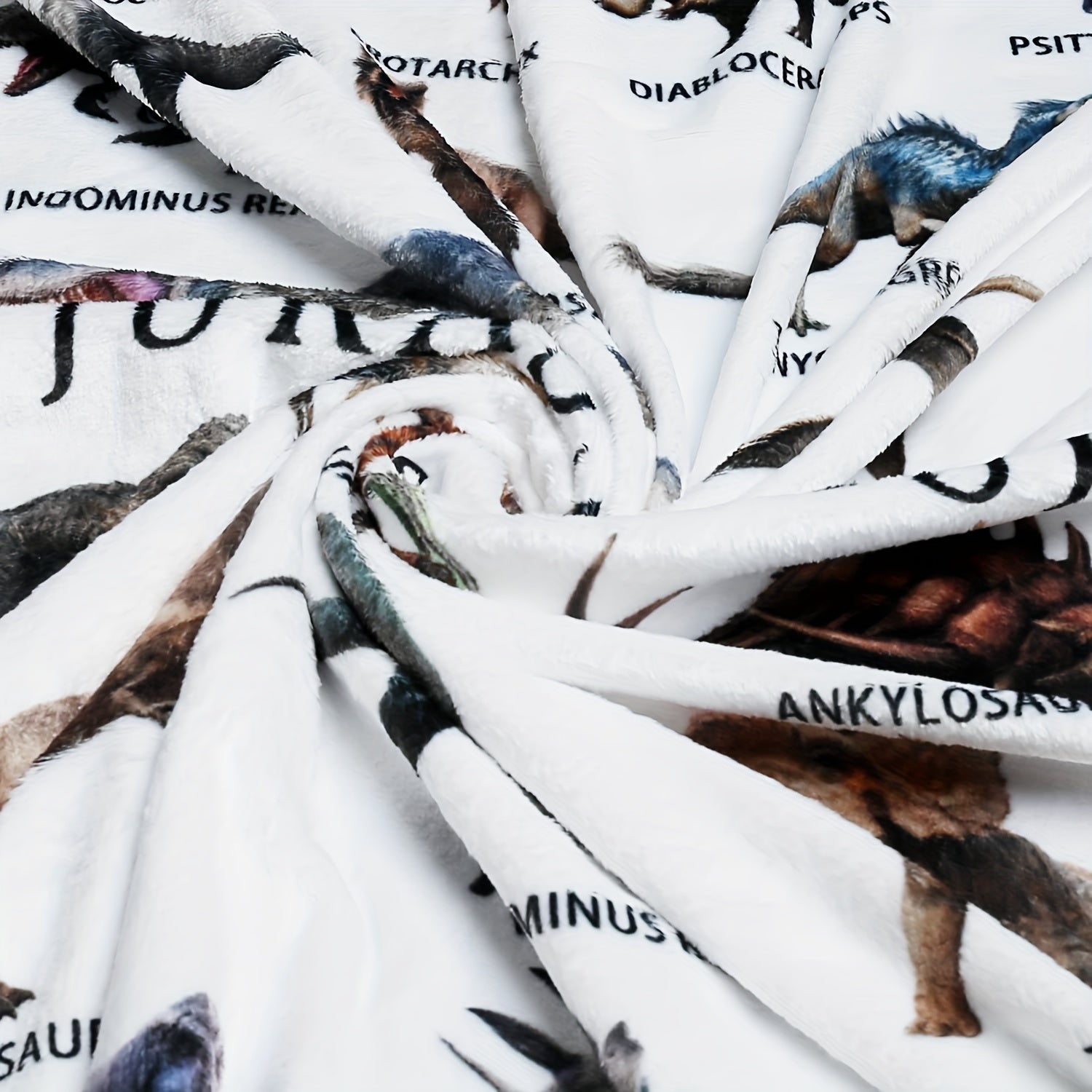 Kids Boys Dinosaur Throw Blanket Flannel Bed Sofa Cover Gift