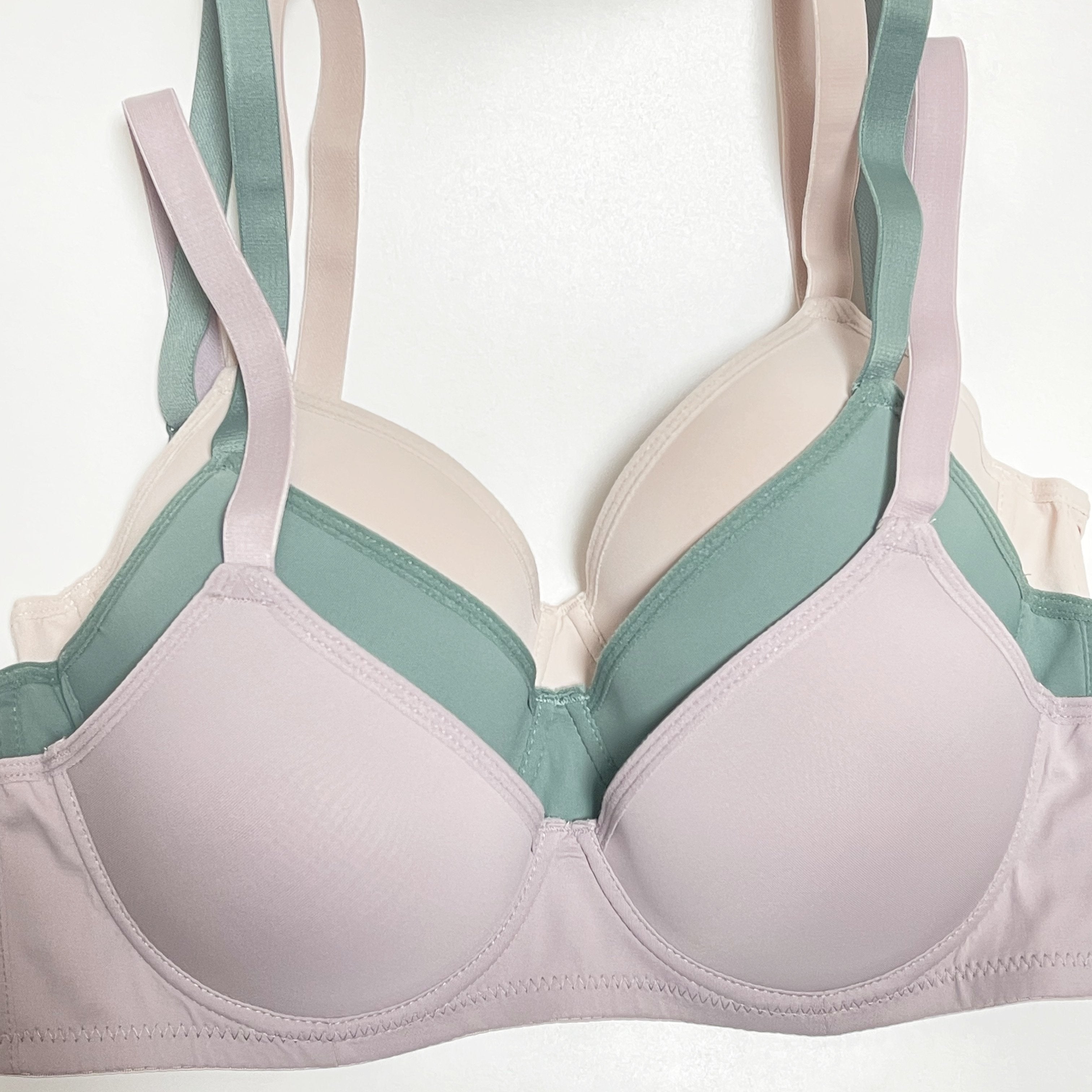Seamless Push Up Bras Solid Comfortable Everyday Wear