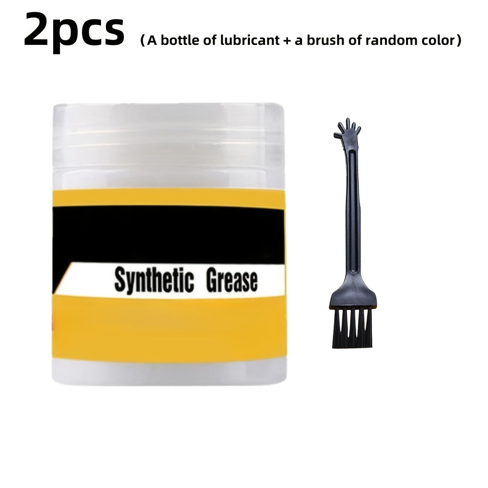 Paquete de 2 lubricantes para cerraduras de puertas de coche, aceite resistente al desgaste, anti-oxidación, resistente a la corrosión, fácil de aplicar