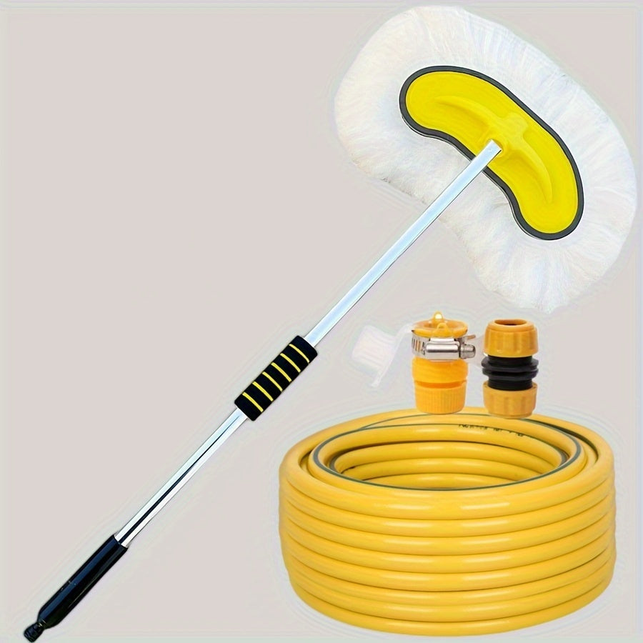 Avtomobilni yuvish to'plami, 3 ta bo'lak, suv cho'tkasi, 10m shlang, tez ulashuvchilar, elektriksiz