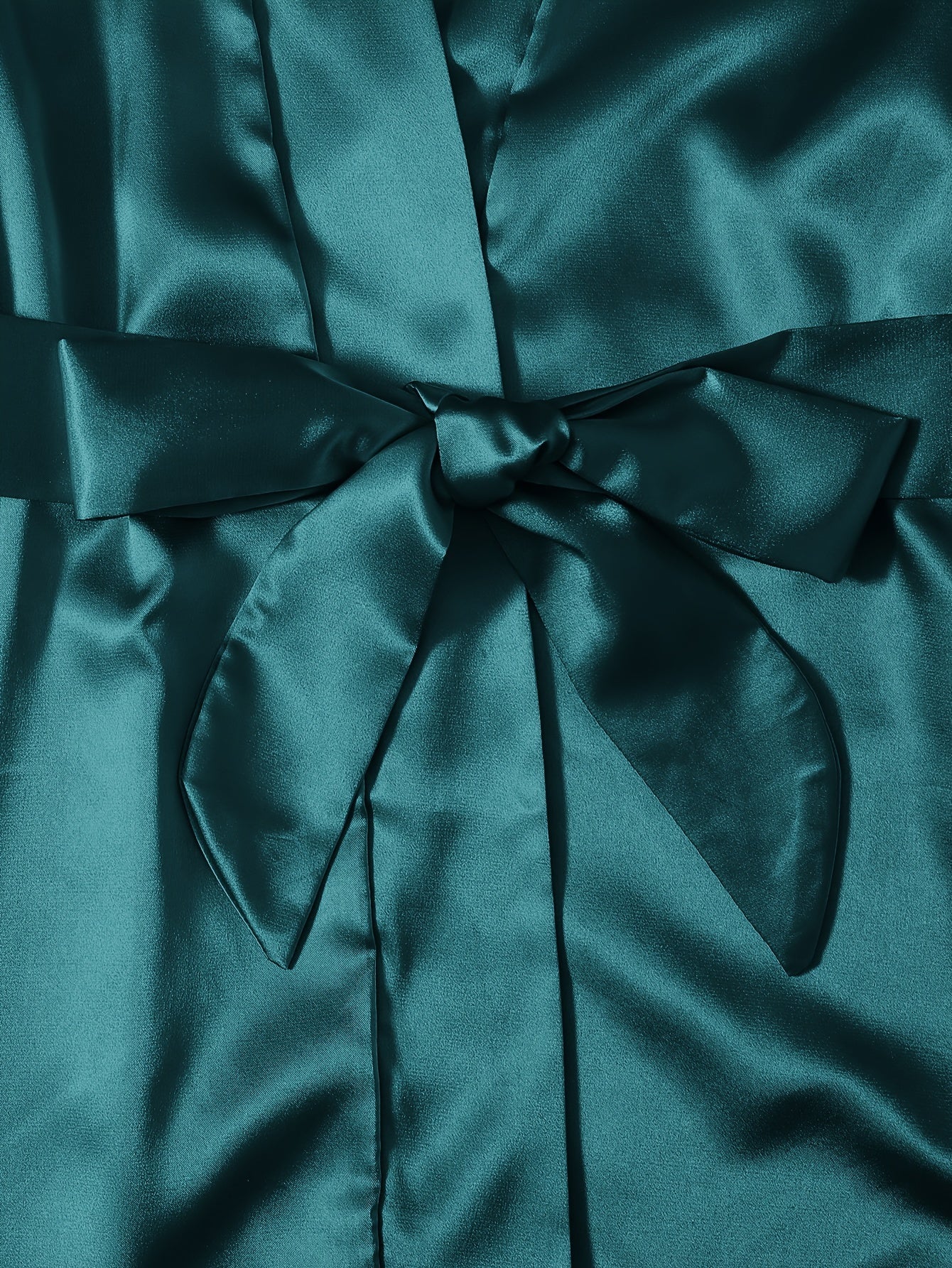 Women's Loungewear Set with Lace Detailing Robe V-Neck Cami Shorts and Panties