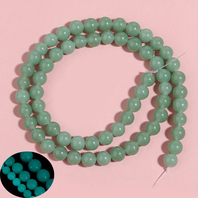 Malachite Green Natural Stone Beads Round 6/8/10mm for Jewelry Making and Bracelets