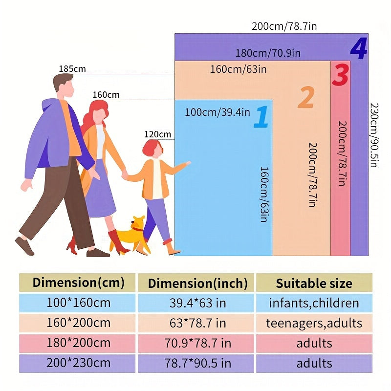 Faux Rabbit Fur Weighted Blanket Soft Cozy Heavy Warm for Sofa Bed 15 lbs