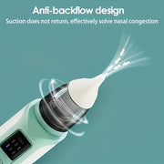 1 dona Portativ Elektron Burun Aspiratori, Qisqa Zaryadlanadigan USB Yuqori Tozalovchi, Burun tiqilishi uchun, Uyda foydalanish uchun mukammal sovg'a, ≤36V, 500mAh Lityum Polimer Batareya