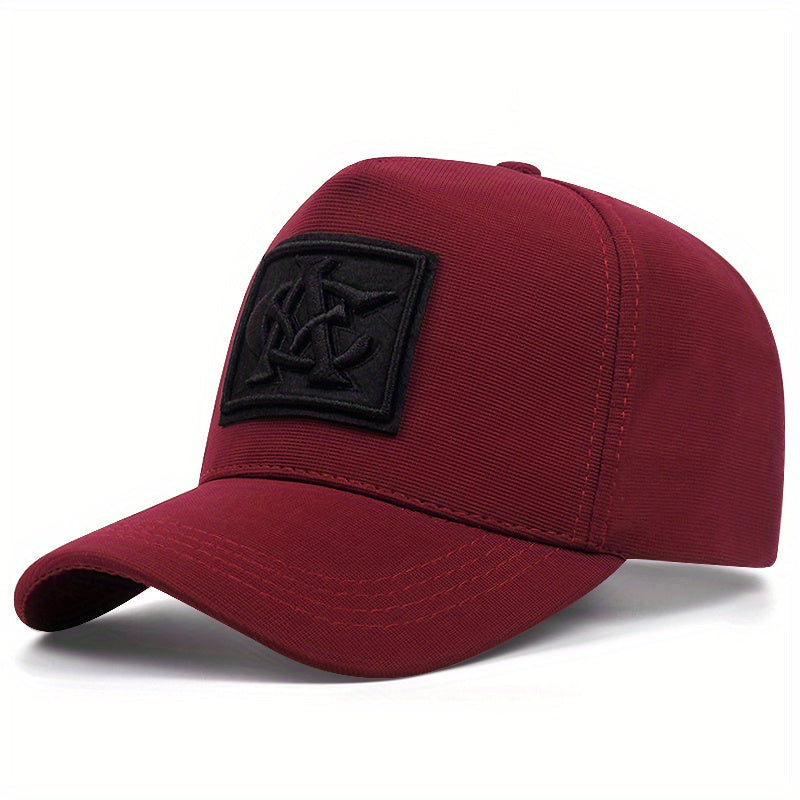 Men's Flat Top Baseball Cap Snapback Polyester Hip Hop Cap for Men and Teens