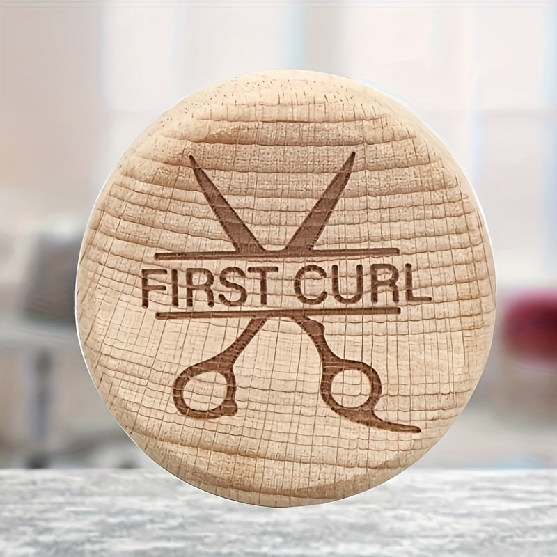 Ijodiy Yoshlar Yog'och Dala Xotira Qutisi soch, tish va xotiralarni saqlash uchun.