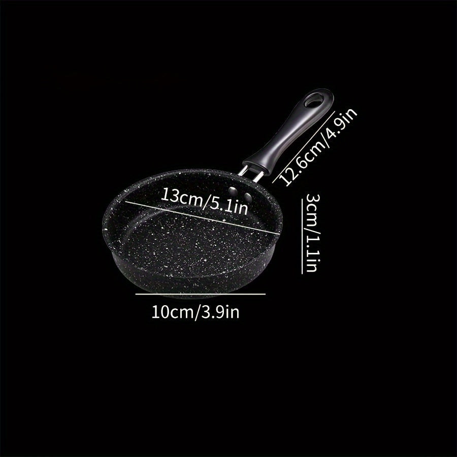 Petite Non-Stick Frying Pan for Indoor Outdoor Cooking Induction Gas Stovetop Egg Skillet