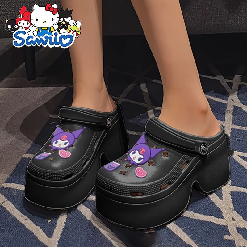 Women EVA Slides Non-Slip Casual Beach Garden Shoes with Plush Details