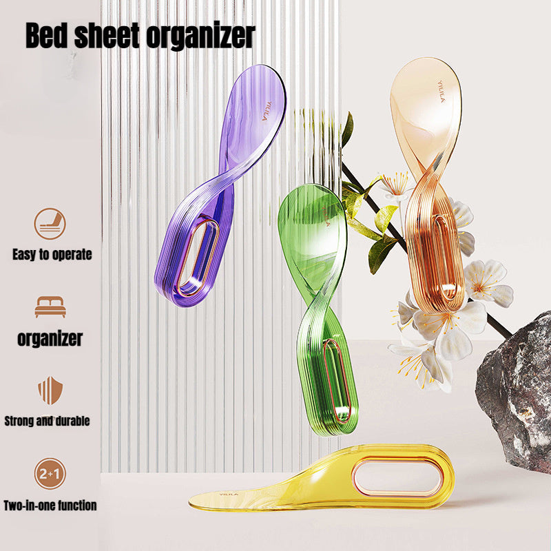 Ergonomic Bed Sheet Organizer Corner Gripper for Easy Installation and Removal Multiple Colors
