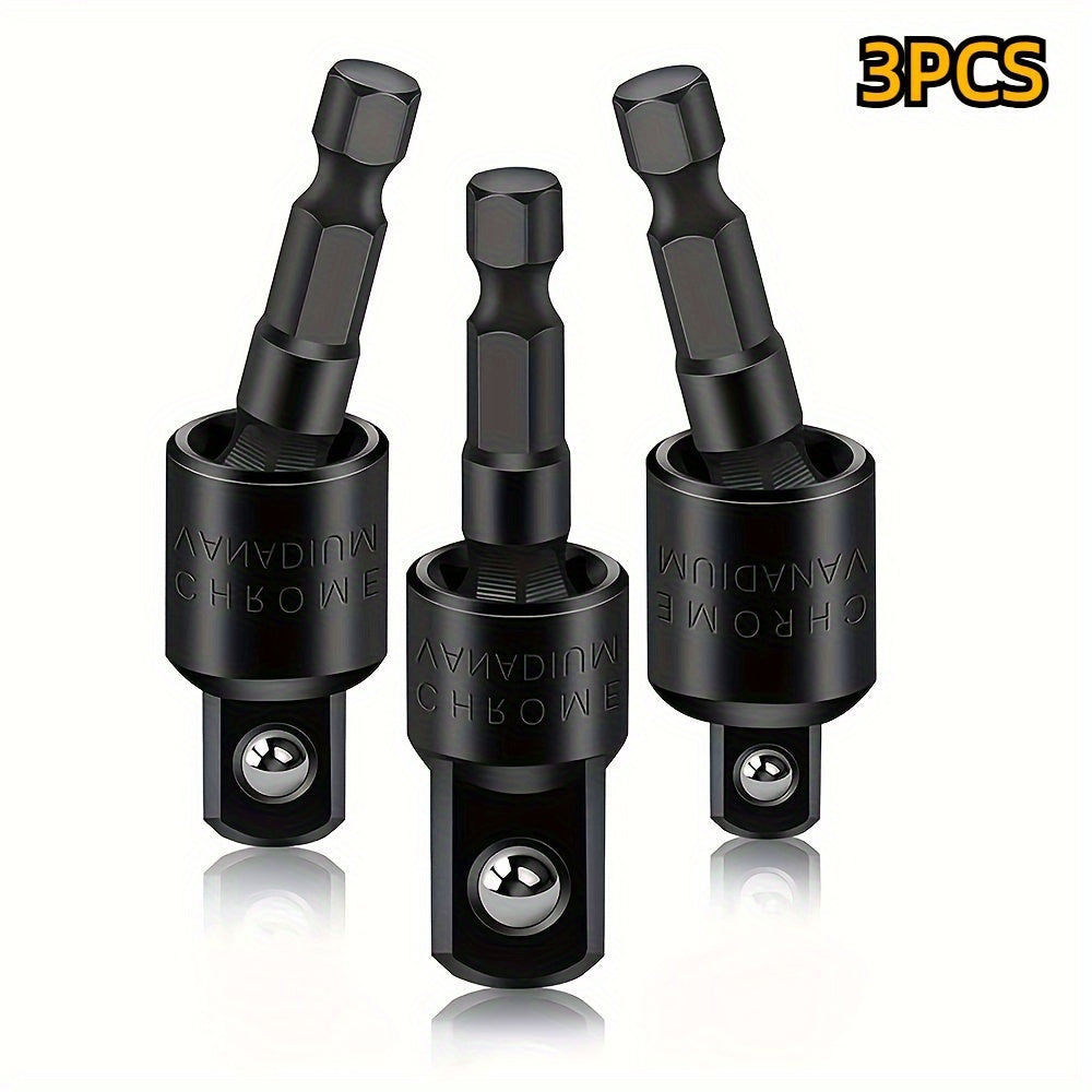 Набор удлинителей для ударных сверл 1/3/4 шт. адаптер для углового гнезда 105°