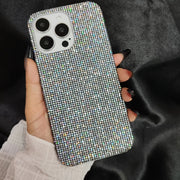 Black Glitter Anti-Drop Phone Case for iPhone Models 7-15